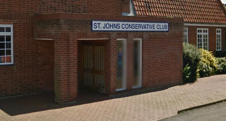 Exterior view of St Johns Conservative Club