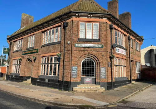External view of The Gardeners Arms, Ipswich