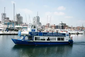 Networking on the Orwell Lady!
