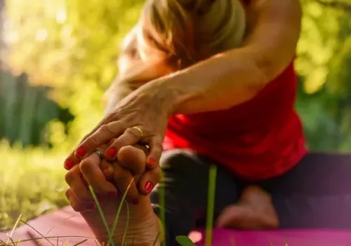 Stretch and reset, yoga for the week ahead.