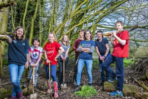 Nature Champions: Young Wardens at Spring Wood