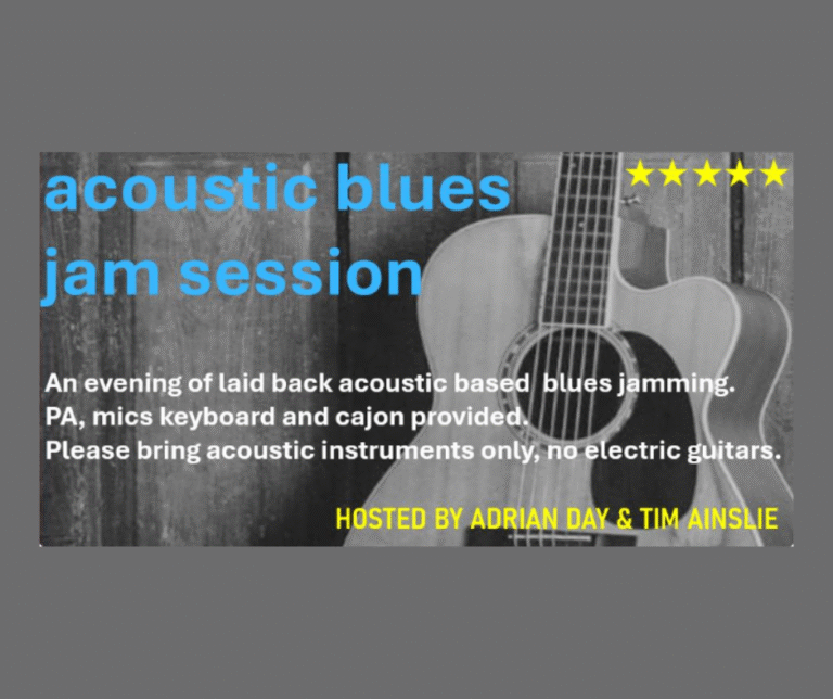 Acoustic Blues Jam Session – The Duke of York - Ipswich.love