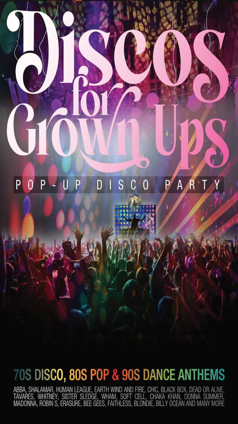 Discos For Grown Ups – 70S, 80S And 90S Disco Party - Ipswich.love