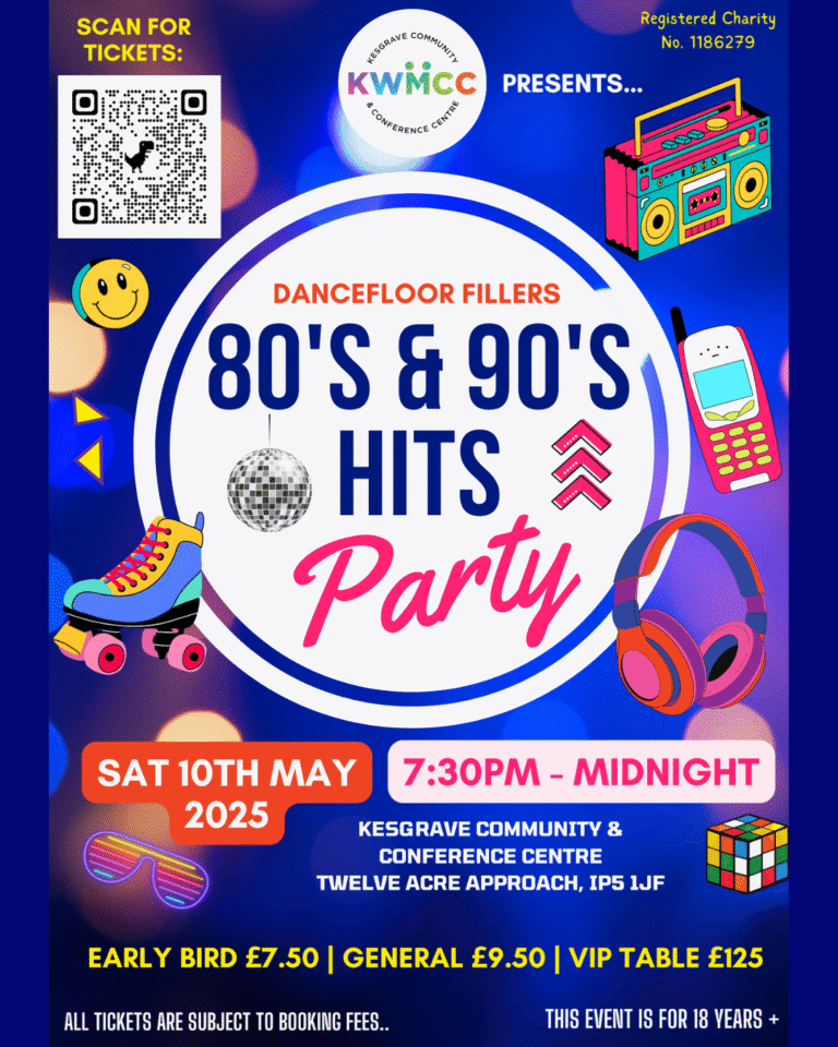 80’s & 90’s Hits Party Night - Ipswich.love