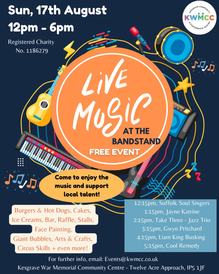 Live Music at the Bandstand - Ipswich.love