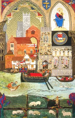Charter 825 Festival – Buildings in the Ipswich Charter Hangings - Ipswich.love