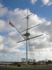 Restoration of the Ganges mast and other tall tales