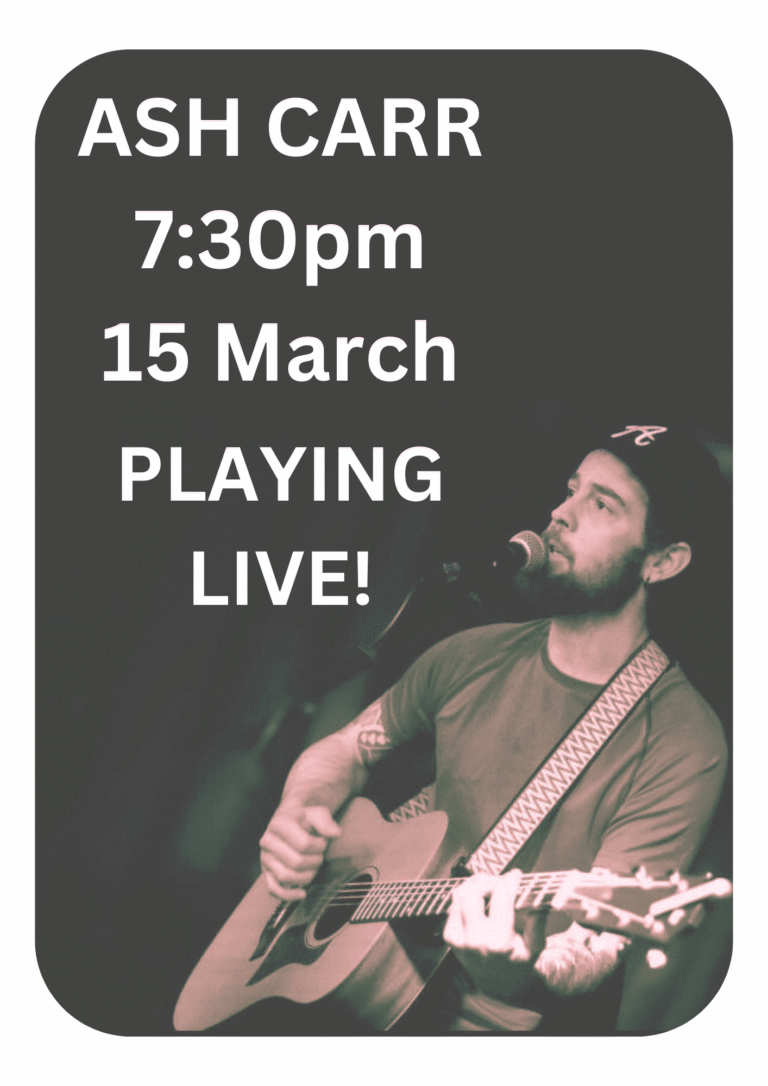 Ash Carr Live at The Crafty Fox - Ipswich.love