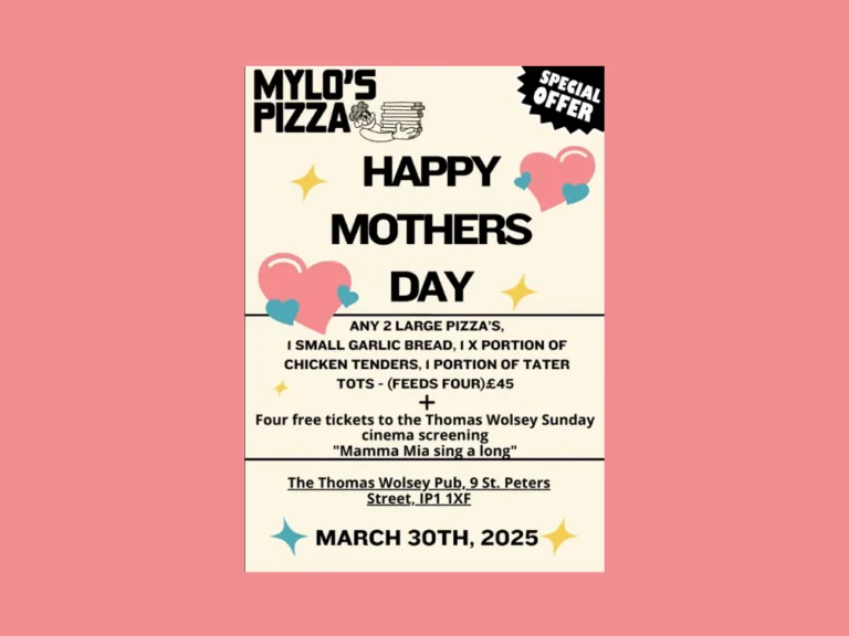 Mothers’ Day Pizza & Movie - Ipswich.love
