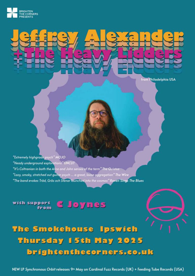 Btcp: Jeffrey Alexander + The Heavy Lidders / C Joynes - Ipswich.love