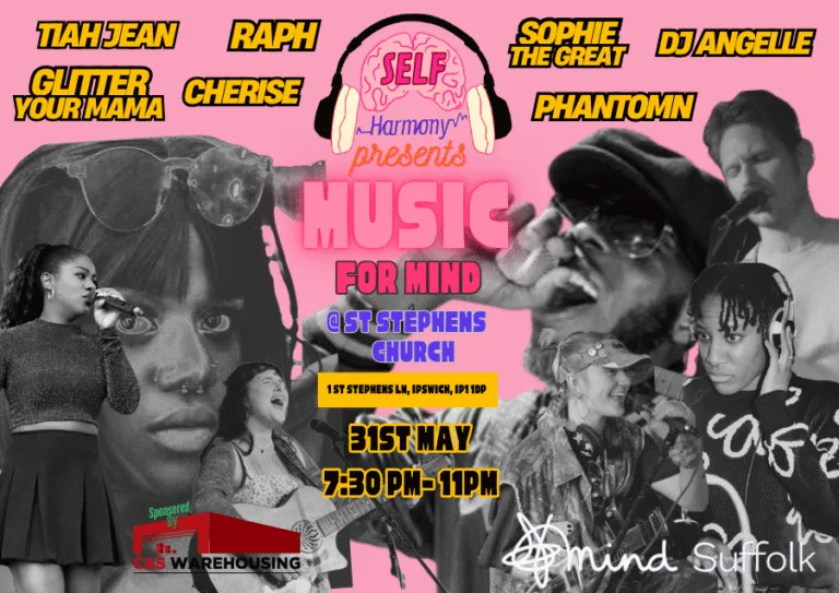 Self Harmony Presents: Music For Mind Suffolk - Ipswich.love