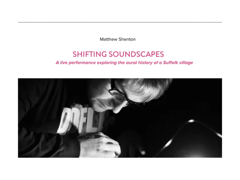 Shifting Soundscapes - Ipswich.love