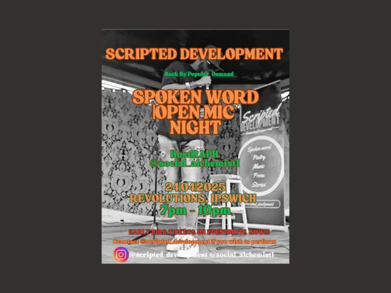 Spoken Word Open Mic Night - Ipswich.love