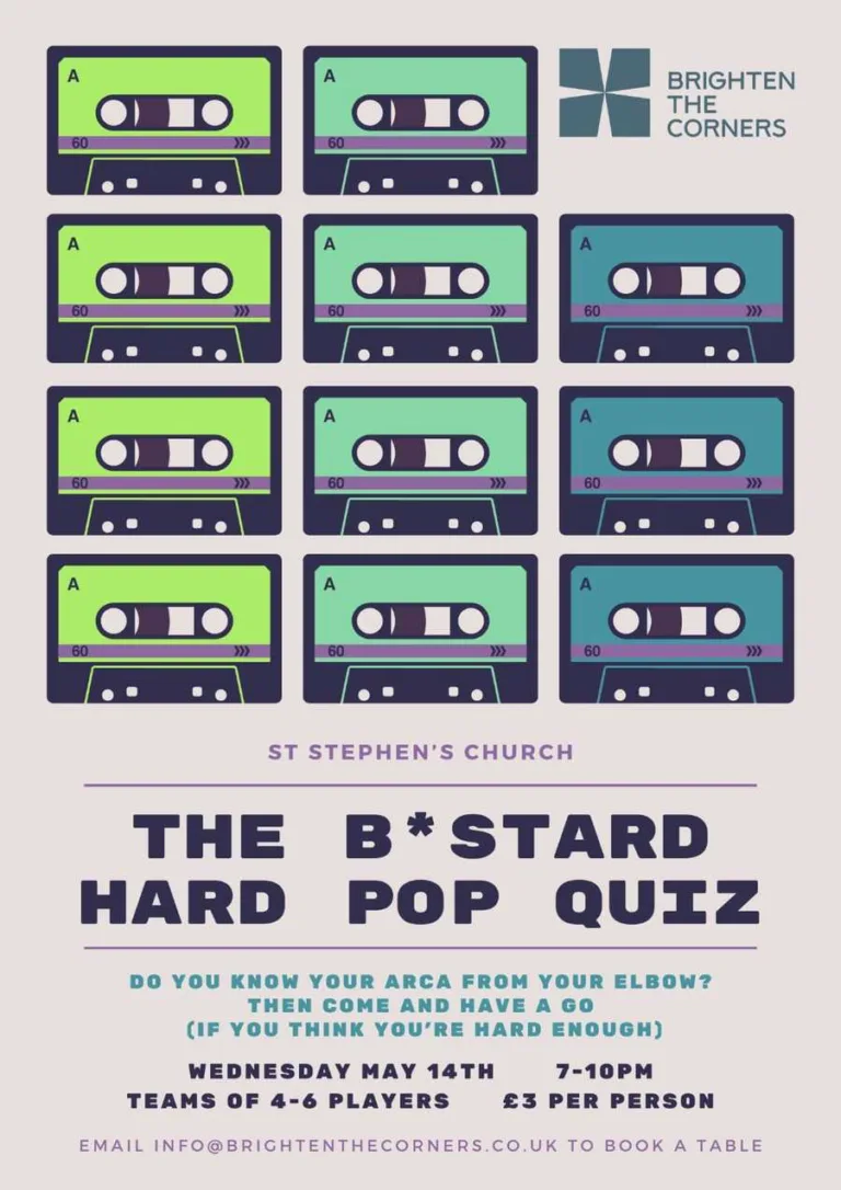 The B*Stard Hard Pop Quiz - Ipswich.love