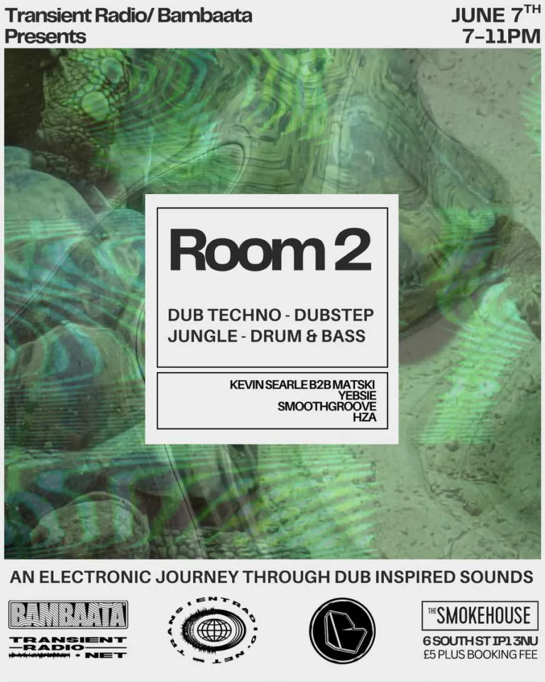 Transient Radio/ Bambaata Presents: Room 2 - Ipswich.love