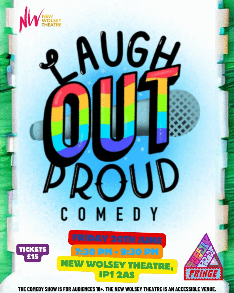 Suffolk Pride Fringe Festival: Laugh Out Proud