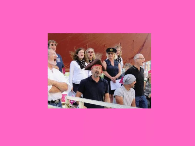 Sea Shanty Flash Mob at Ipswich Heritage Harbour