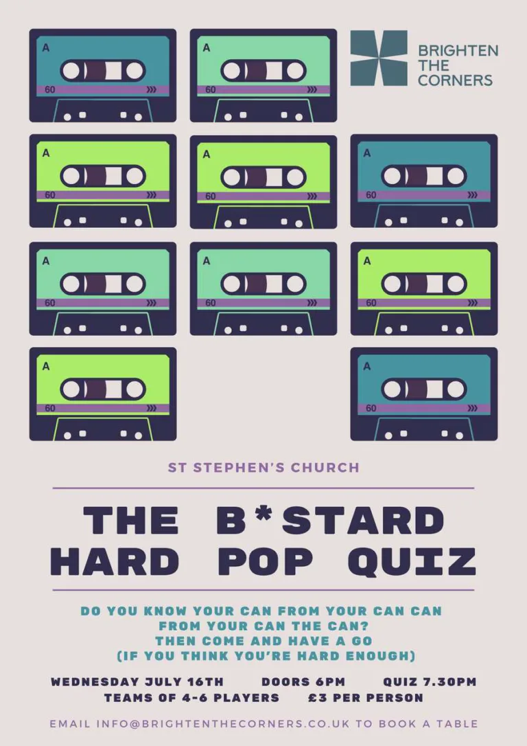 The B*Stard Hard Pop Quiz