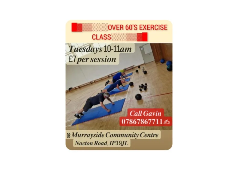 Over 60 and looking to exercise? - Ipswich.love