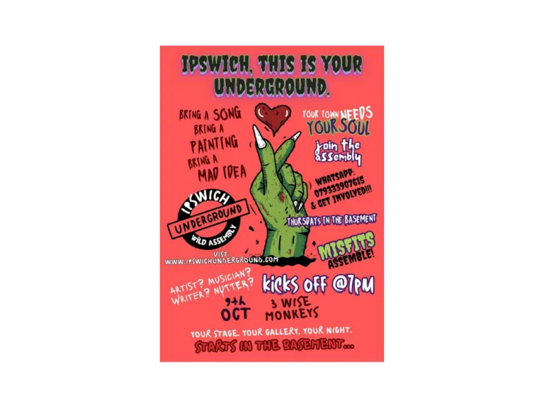 Ipswich Underground – Wild Assembly meeting - Ipswich.love