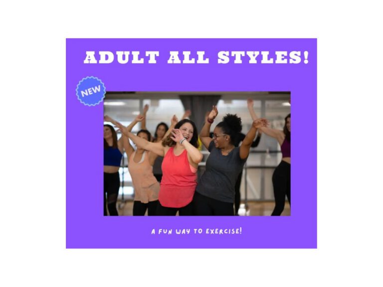 Adult Class – all styles of dance