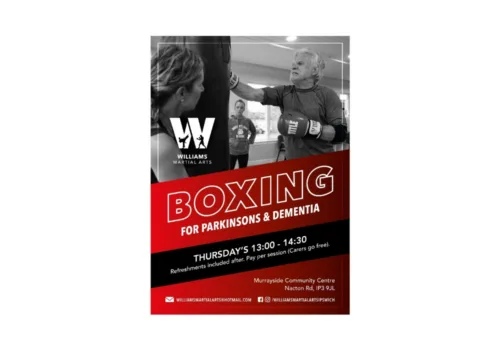 Parkinsons and Dementia boxing fitness class