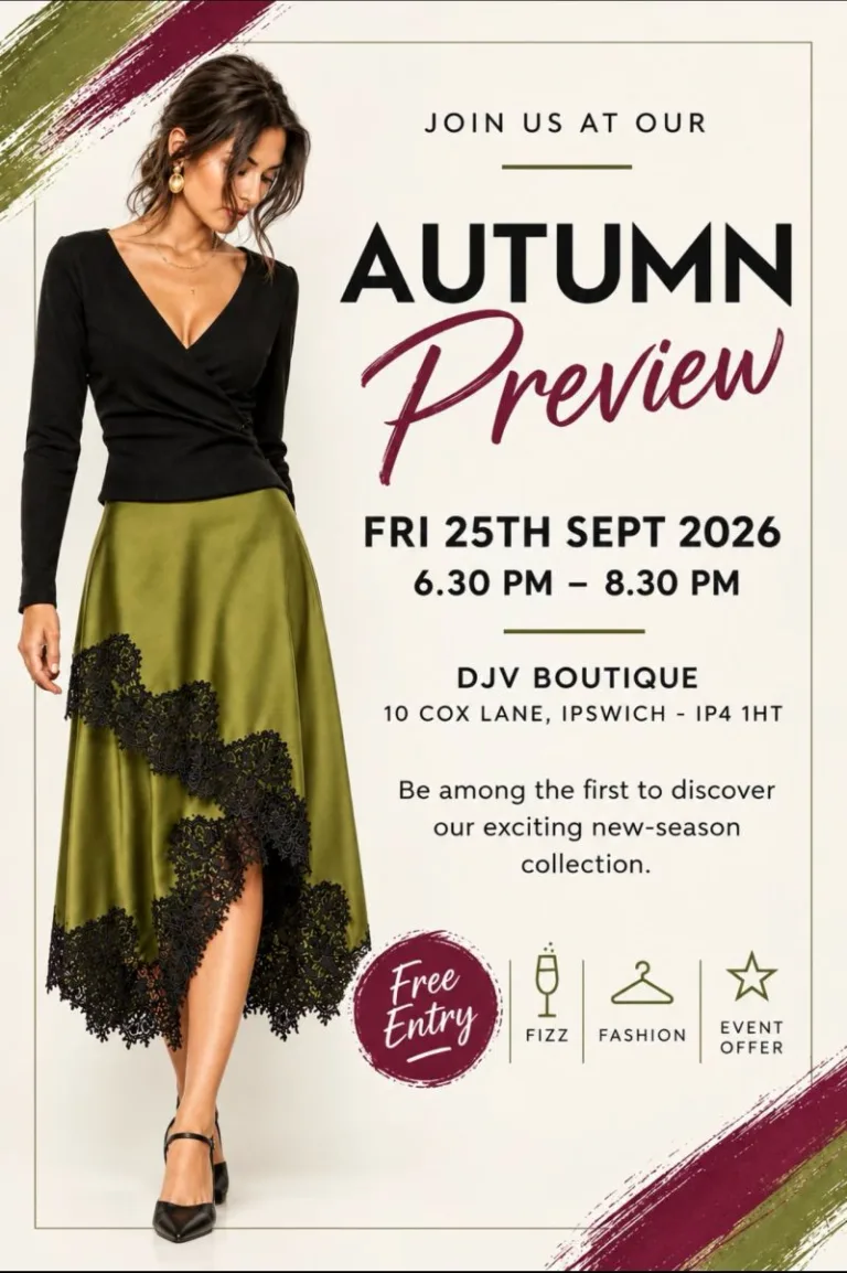 Autumn Preview at DJV - Ipswich.love