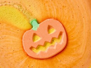 Punkin’ Pumpkin Bath Bomb Making