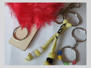 Make Your Own Crochet Keychain with Artist Clare Sams