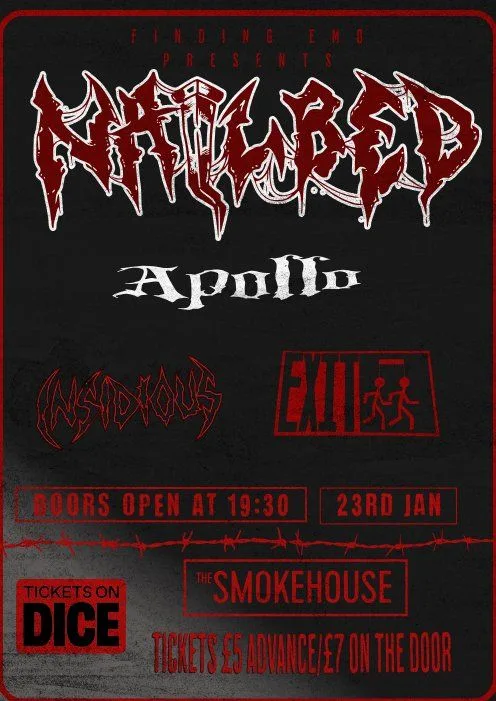 Nailbed / Apøllø / Insidious / Exit