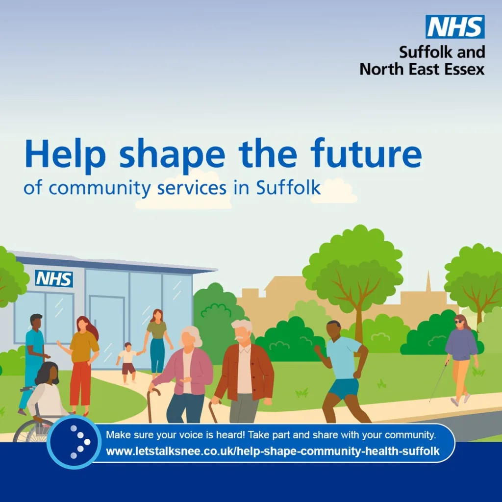 We want your views on the future of NHS community services in Suffolk - Ipswich.love