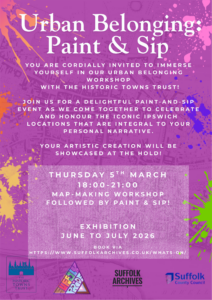 Urban Belonging Project: Paint & Sip with Suffolk Pride