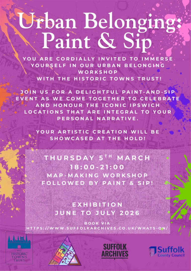 Urban Belonging Project: Paint & Sip with Suffolk Pride