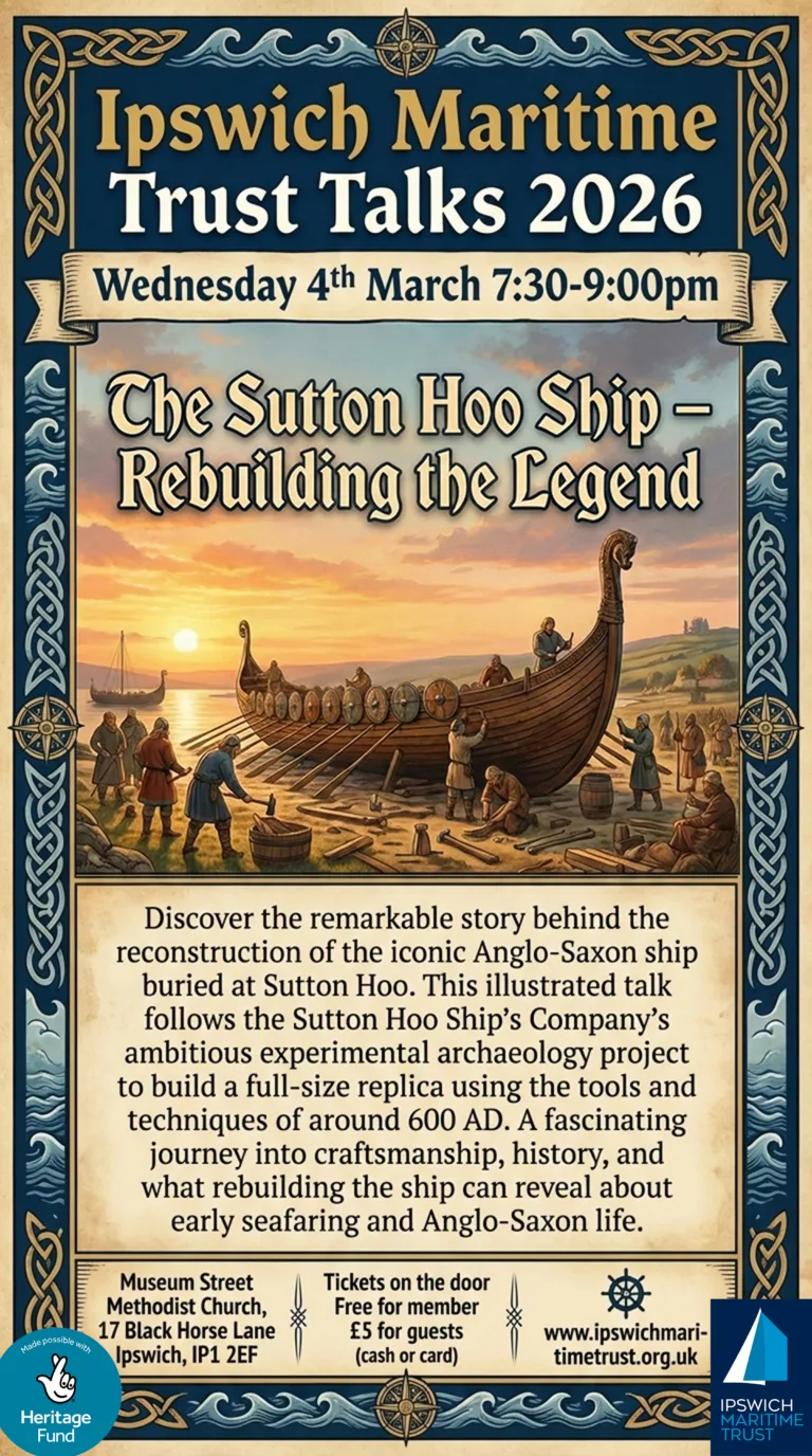 The Sutton Hoo Ship – Rebuilding the Legend