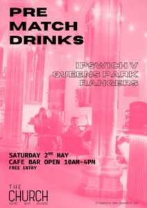 Pre Match Drinks