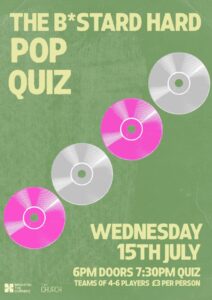 The B*stard Hard Pop Quiz