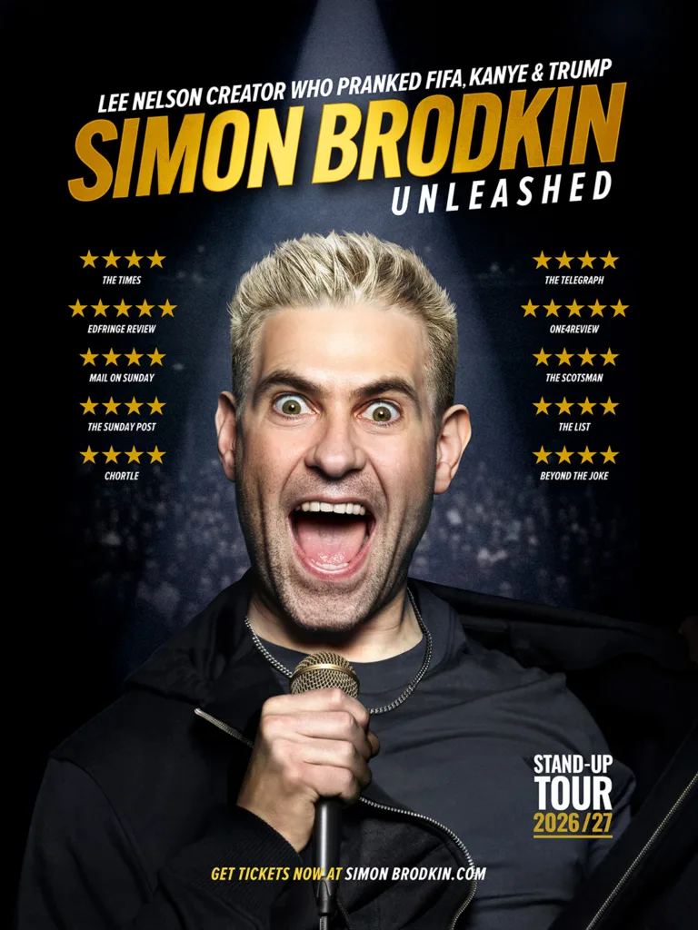 Simon Brodkin: Unleashed - Ipswich.love