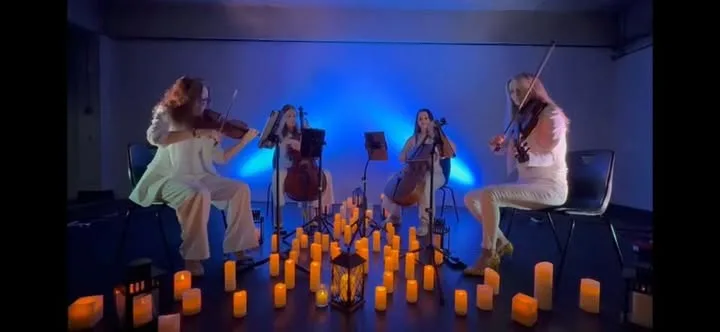 The Blue Sky String Girls presents E L glOw