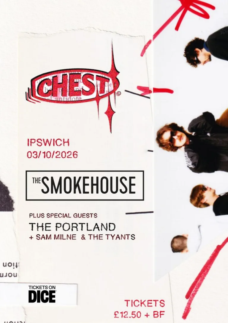Chest / The Portland / Sam Milne and The Tyrants - Ipswich.love