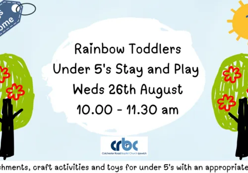 Rainbow Toddlers Under 5’s stay and play - Ipswich.love