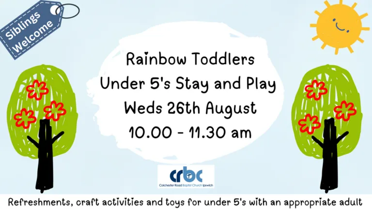 Rainbow Toddlers Under 5’s stay and play - Ipswich.love