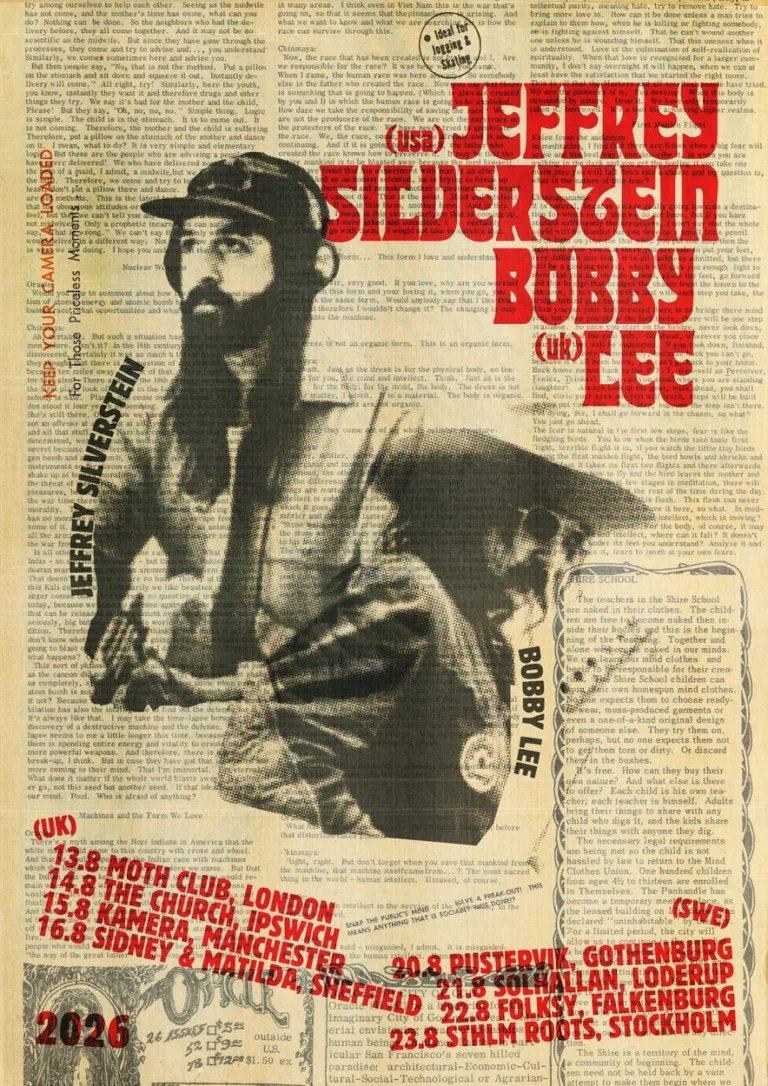 BTCP: Jeffrey Silverstein / Bobby Lee with special guest Lone Mesa - Ipswich.love