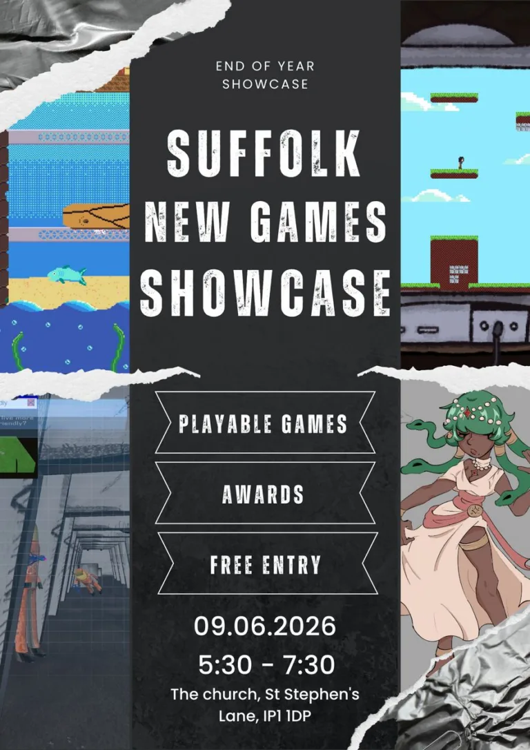 Suffolk New Games Showcase