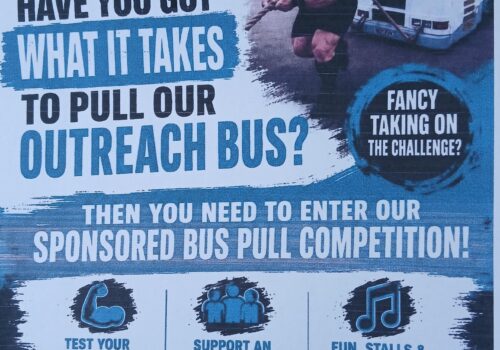 Have you got what it takes to pull the outreach Bus?