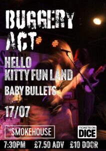 Buggery Act / Hello Kitty Fun Land / Baby Bullets