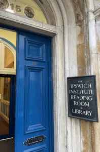 Step Behind the Mysterious Blue Door: August at the Ipswich Institute