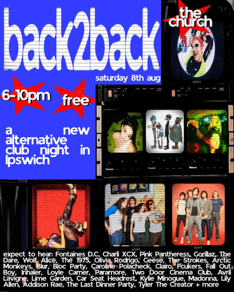 BACK 2 BACK - Ipswich.love