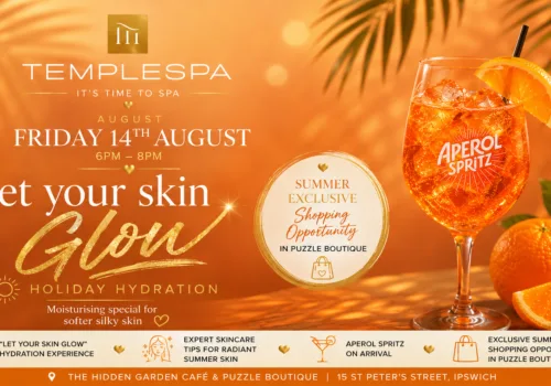 TempleSpa Evening – Let Your Skin Glow – Moisturising Special - Ipswich.love