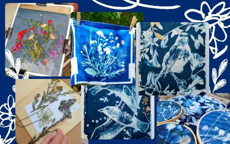 Experimental Sun Printing for Adults - Ipswich.love