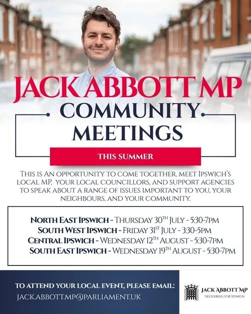 Jack Abbott  – Community Meetings - Ipswich.love